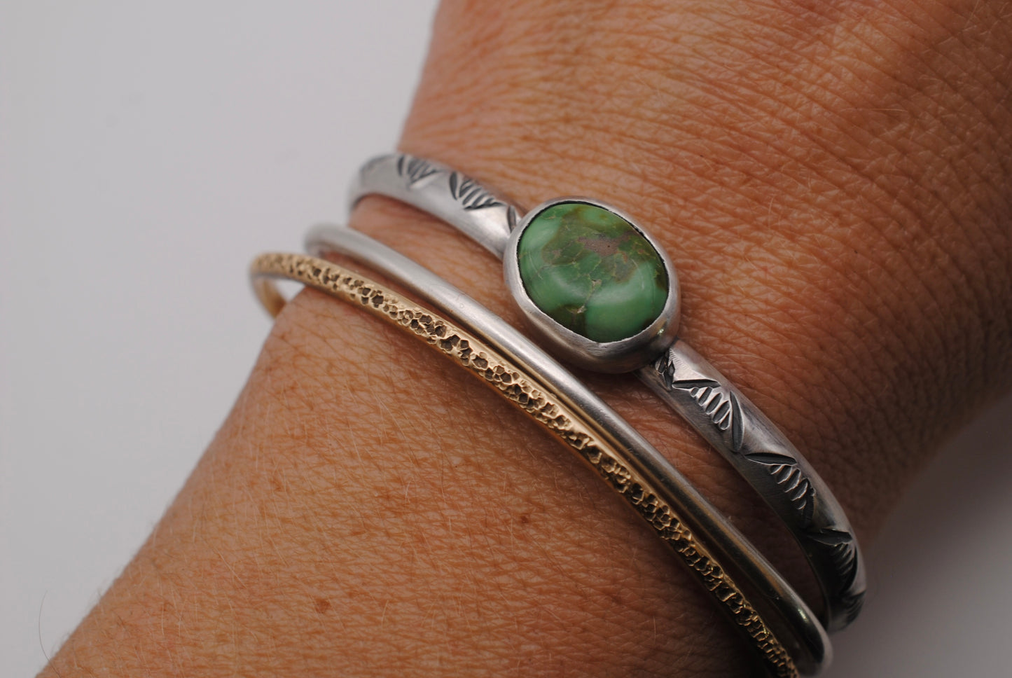 Green Turquoise Cuff