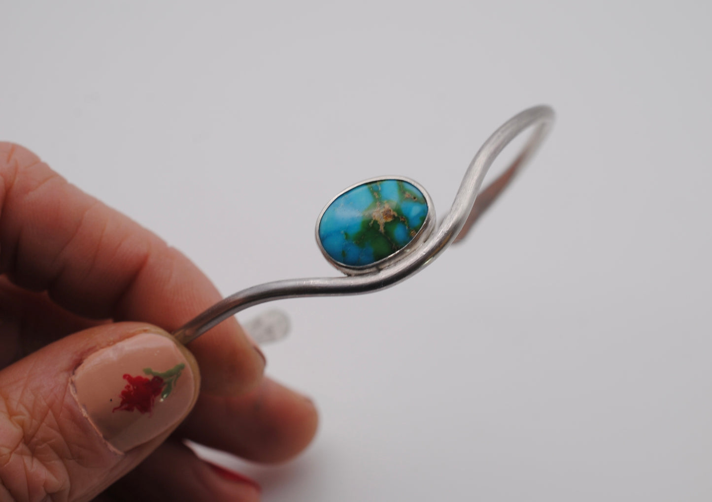Turquoise Wave Cuff