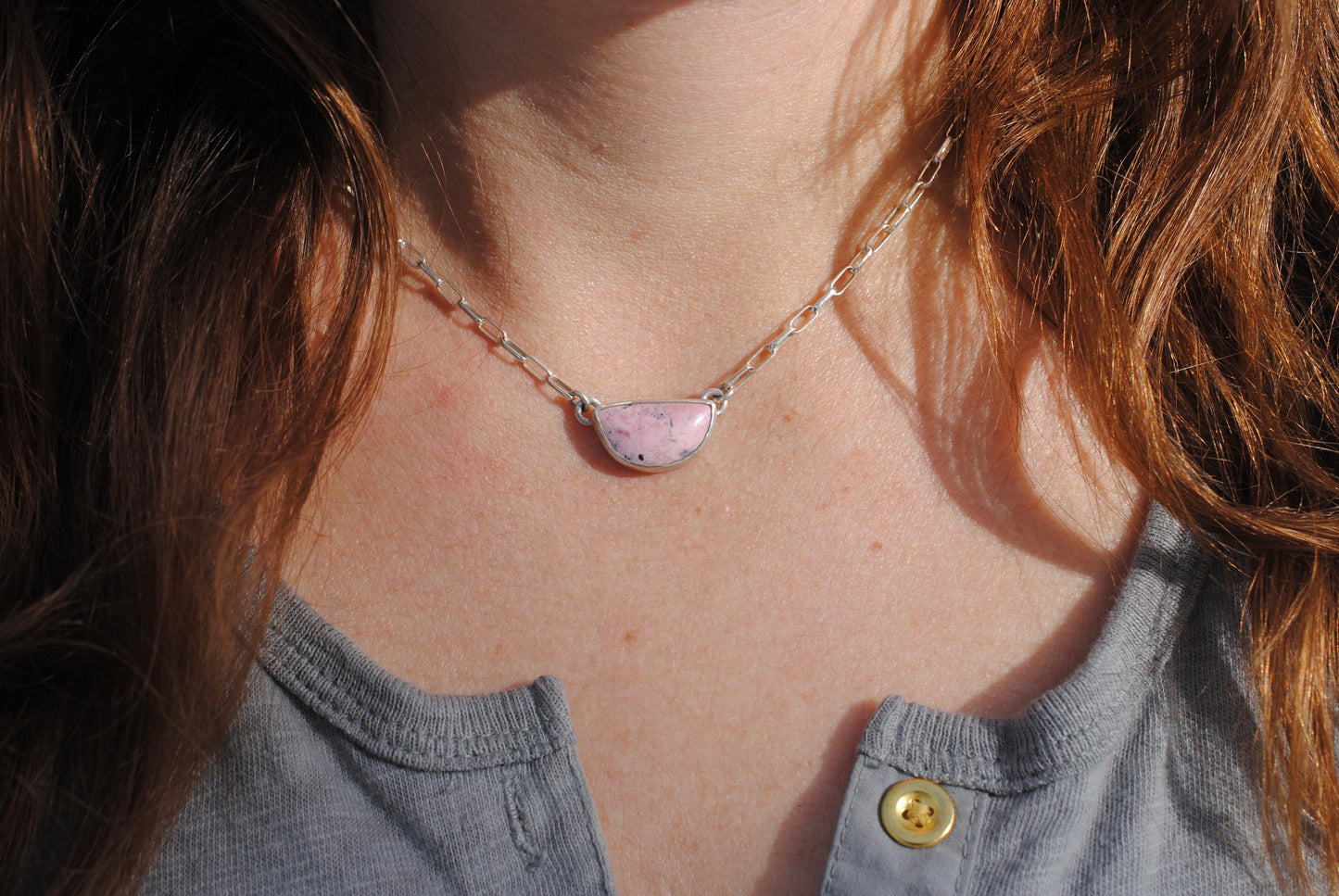 Rhodonite Pendant
