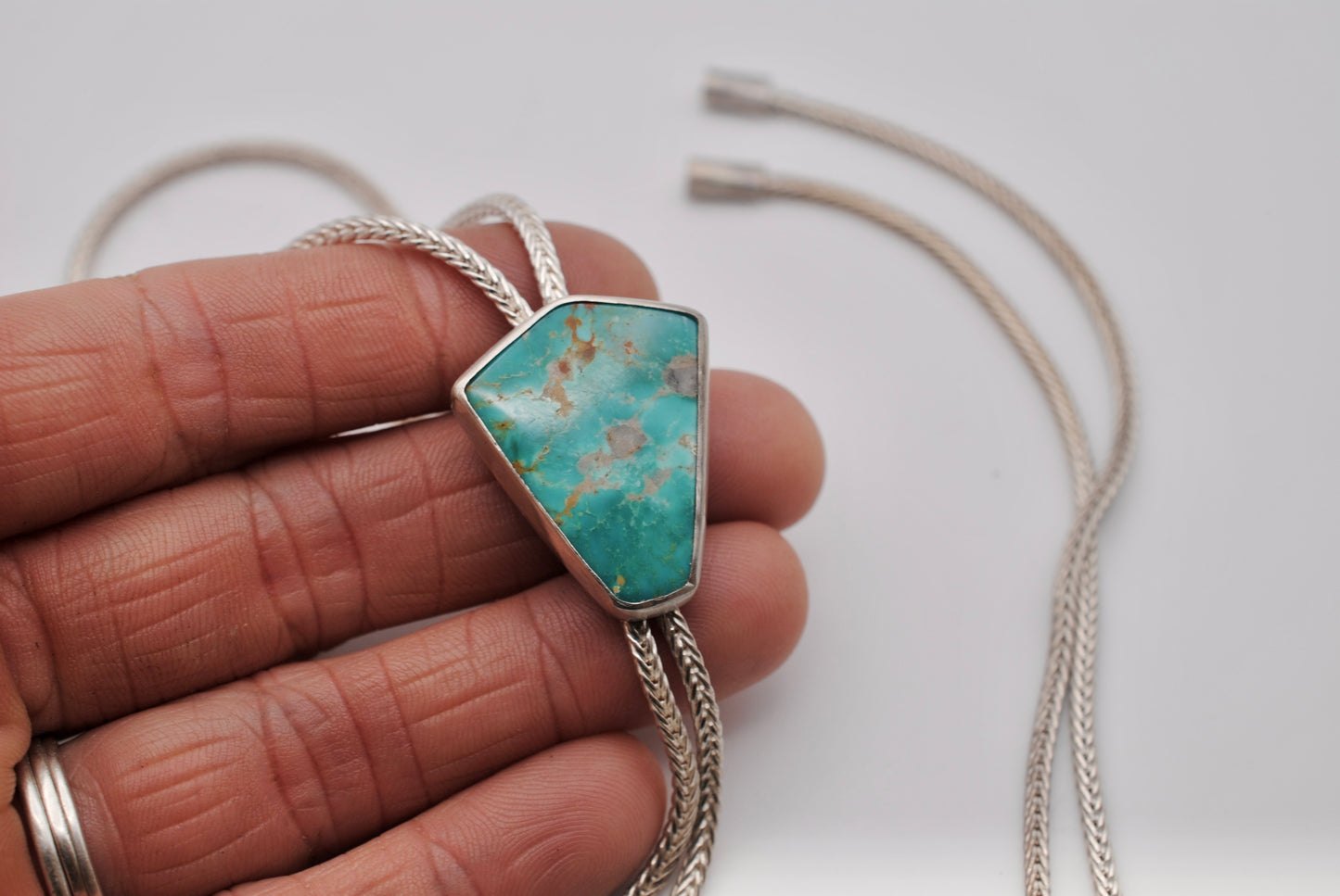 Royston Silver Bolo Tie
