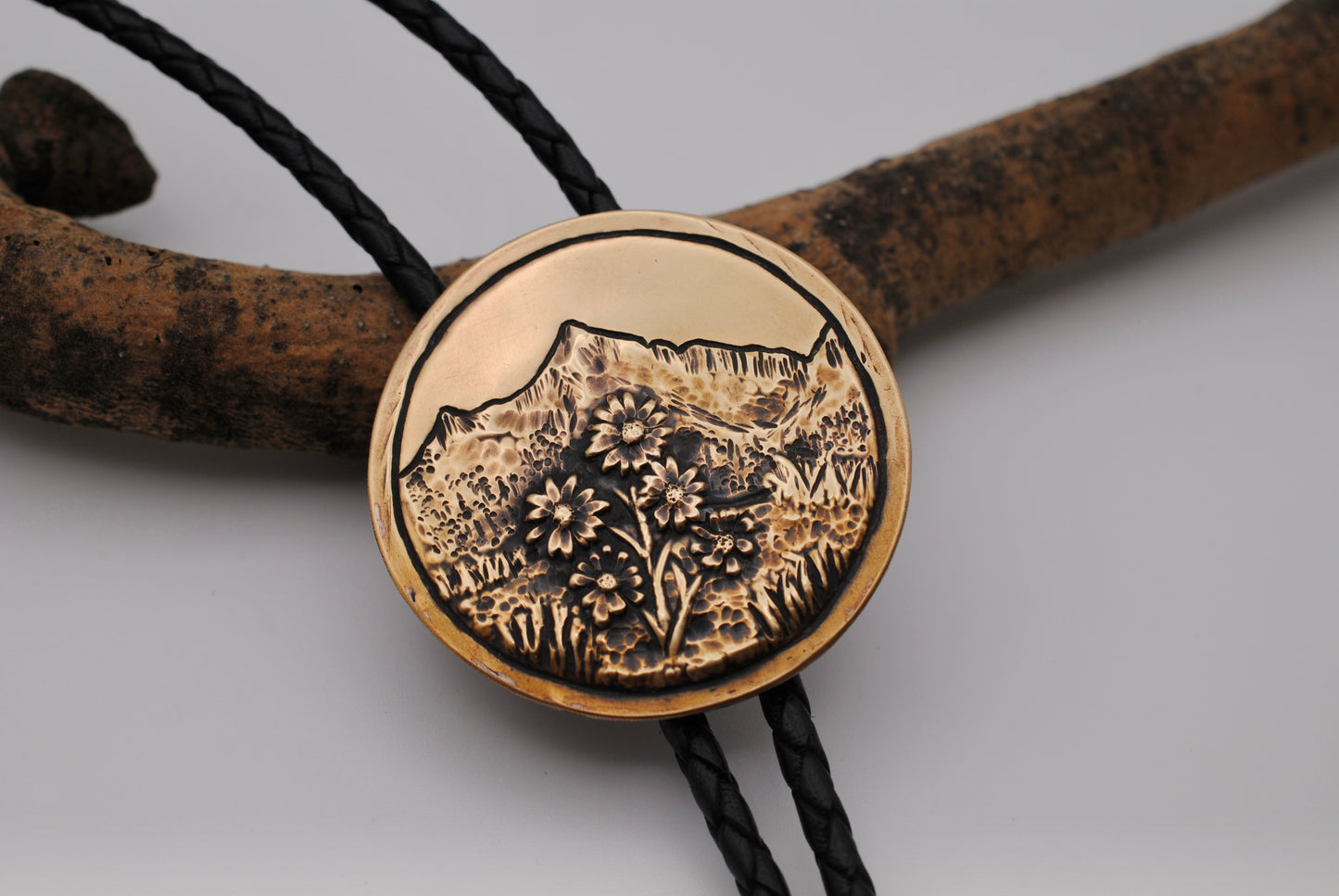 Mountain Sunflower Bolo Tie