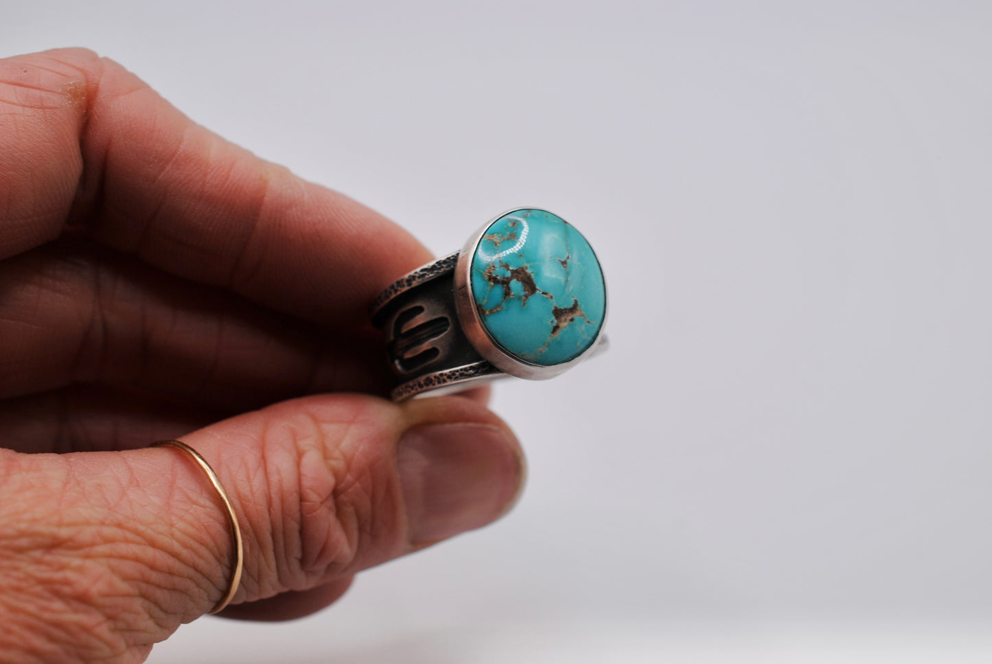 Large Royston Cactus Ring - Size 11.5