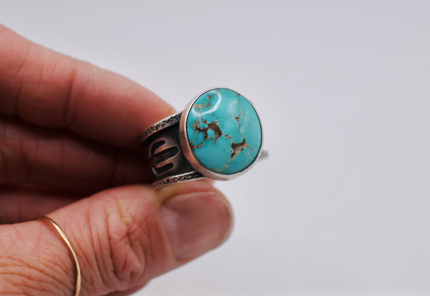 Large Royston Cactus Ring - Size 11.5