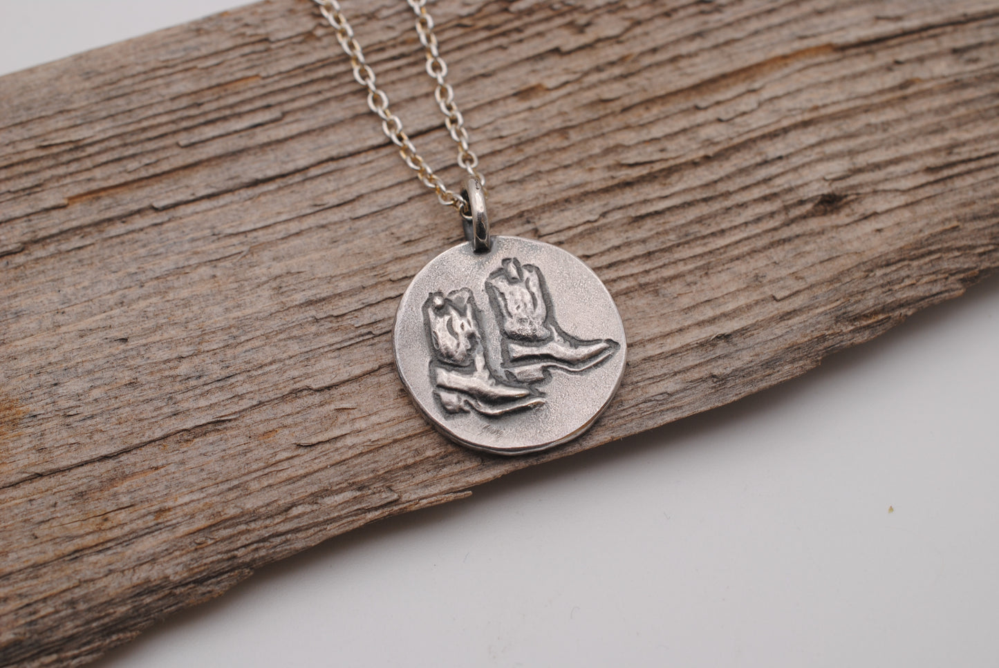 Cowboy Boot Pendant