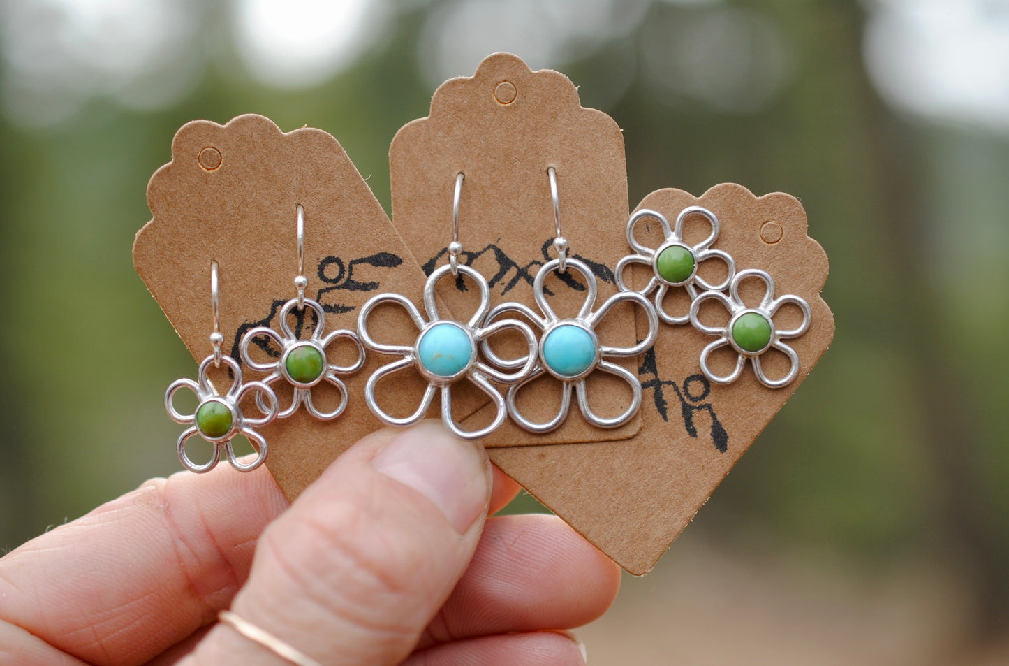Groovy Flower Earrings - Large