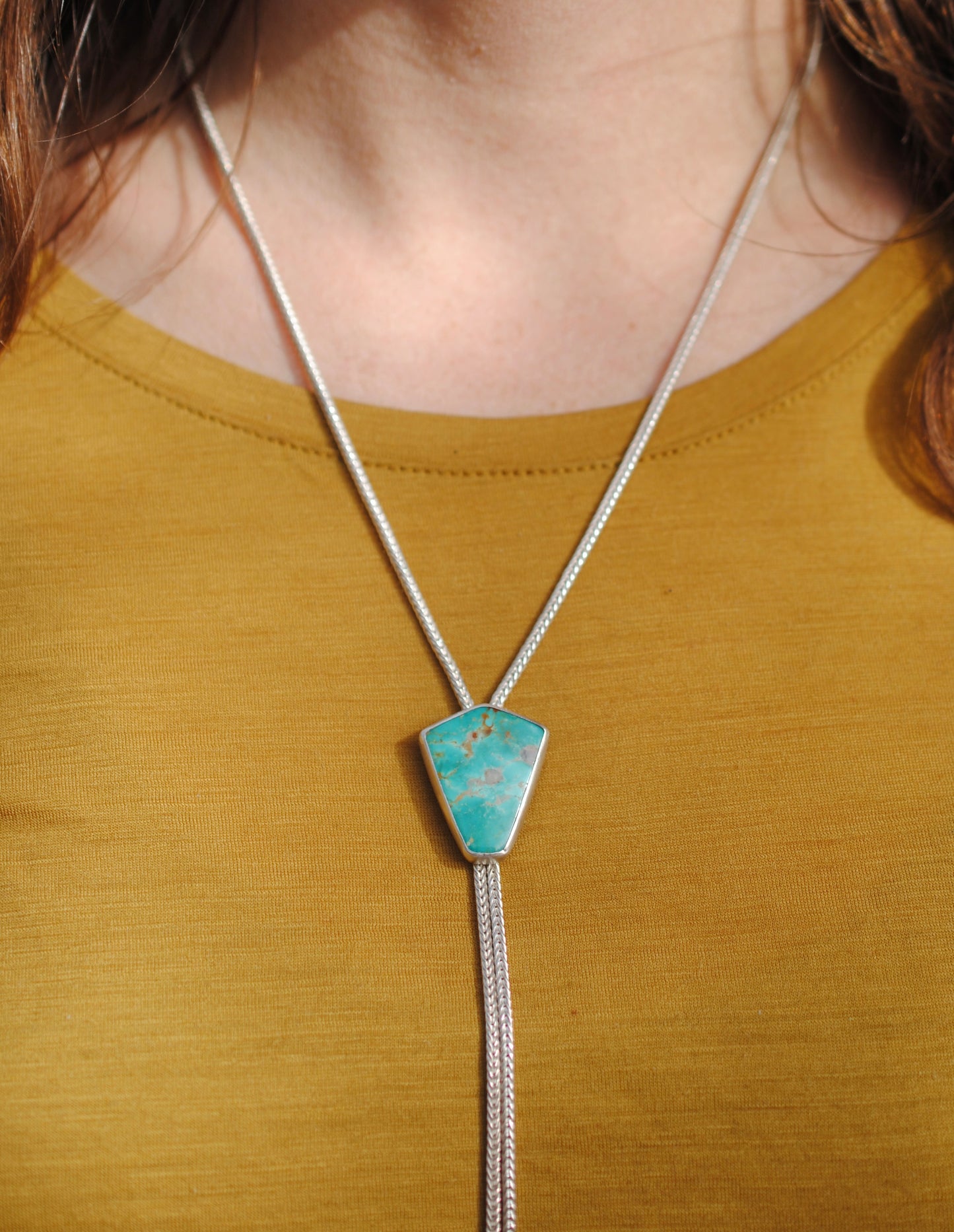 Royston Silver Bolo Tie