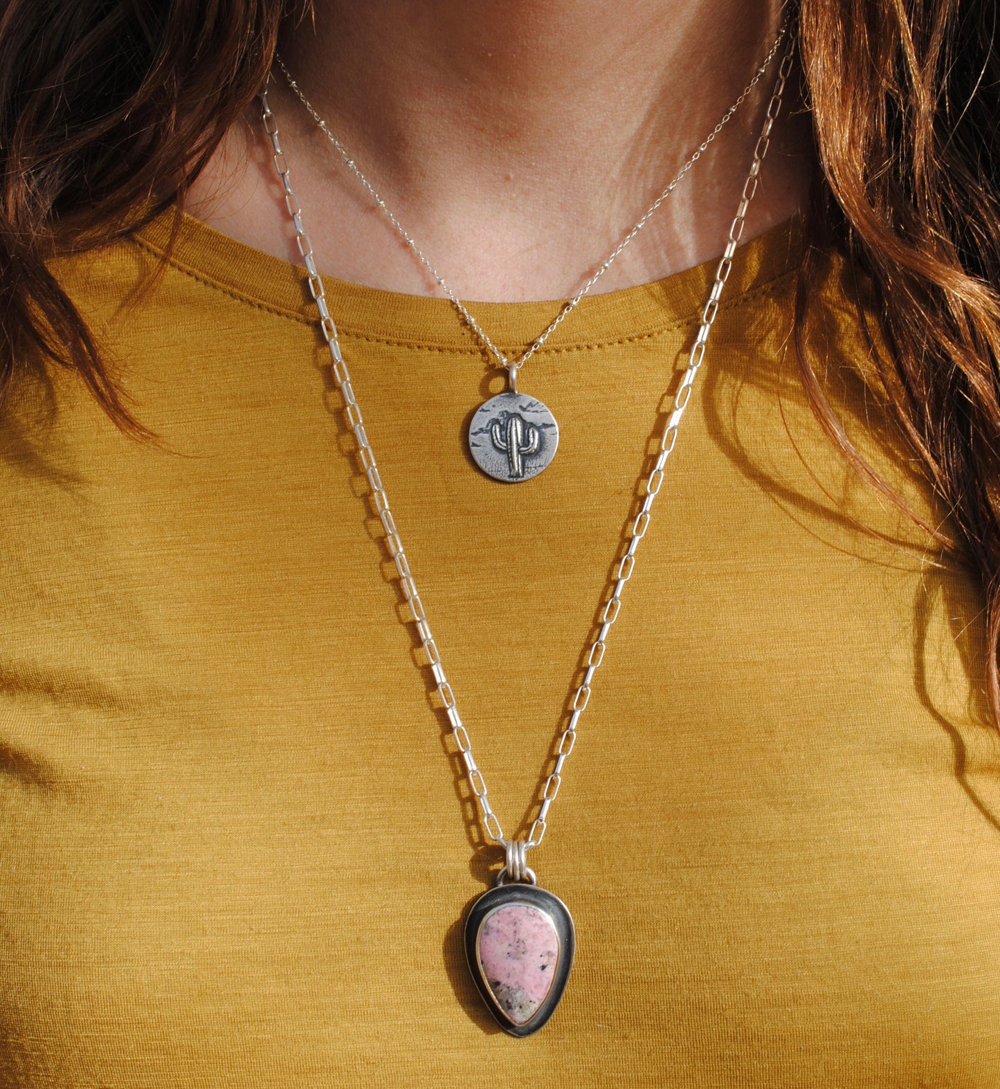 Saguaro Cactus Charm Pendant