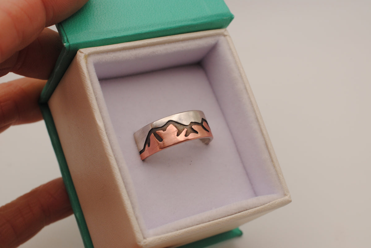 Alpineglow Ring Band - Made to Order