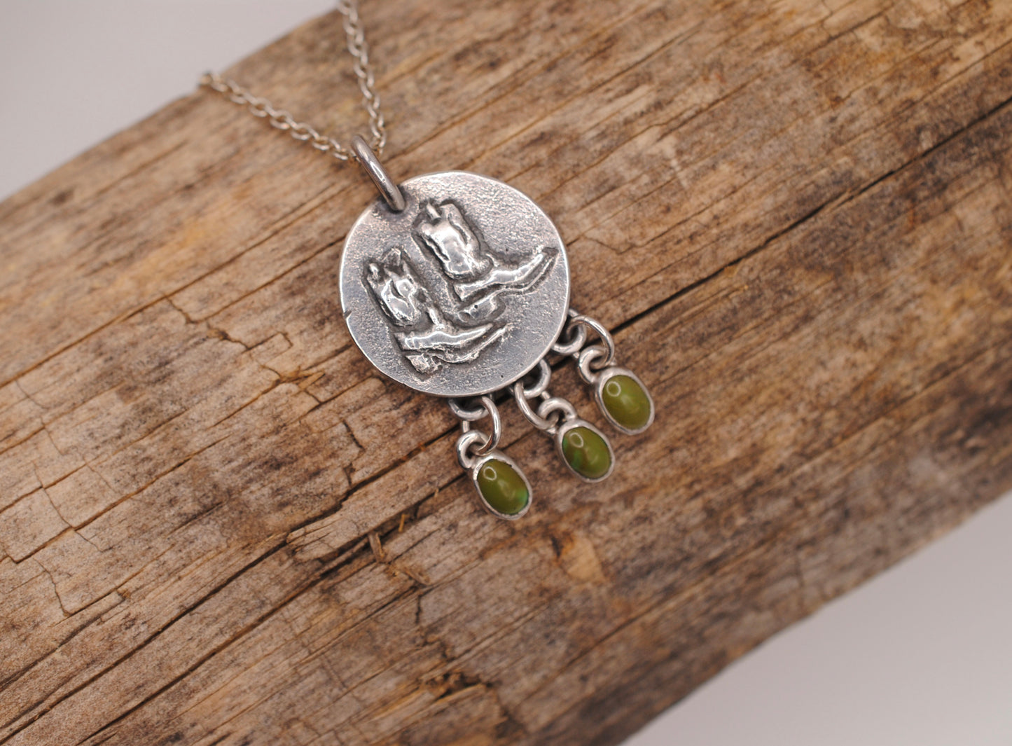 Cowboy Boots with Turquoise Fringe