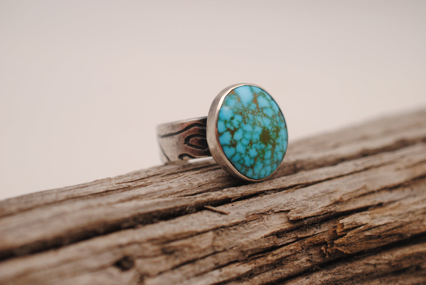 Topography & Turquoise Ring Size 11