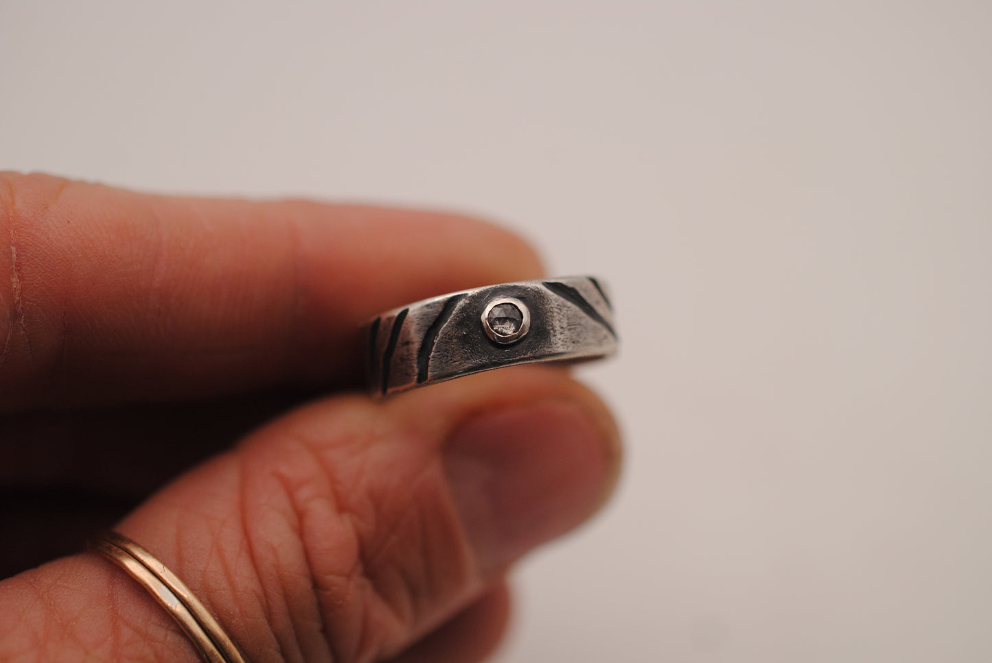 Topography & Diamond Ring Size 6