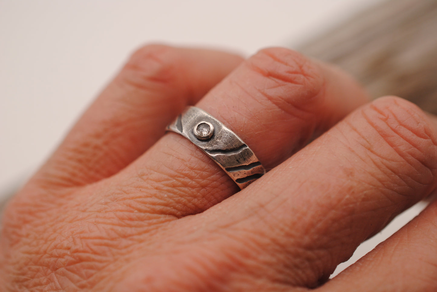 Topography & Diamond Ring Size 6