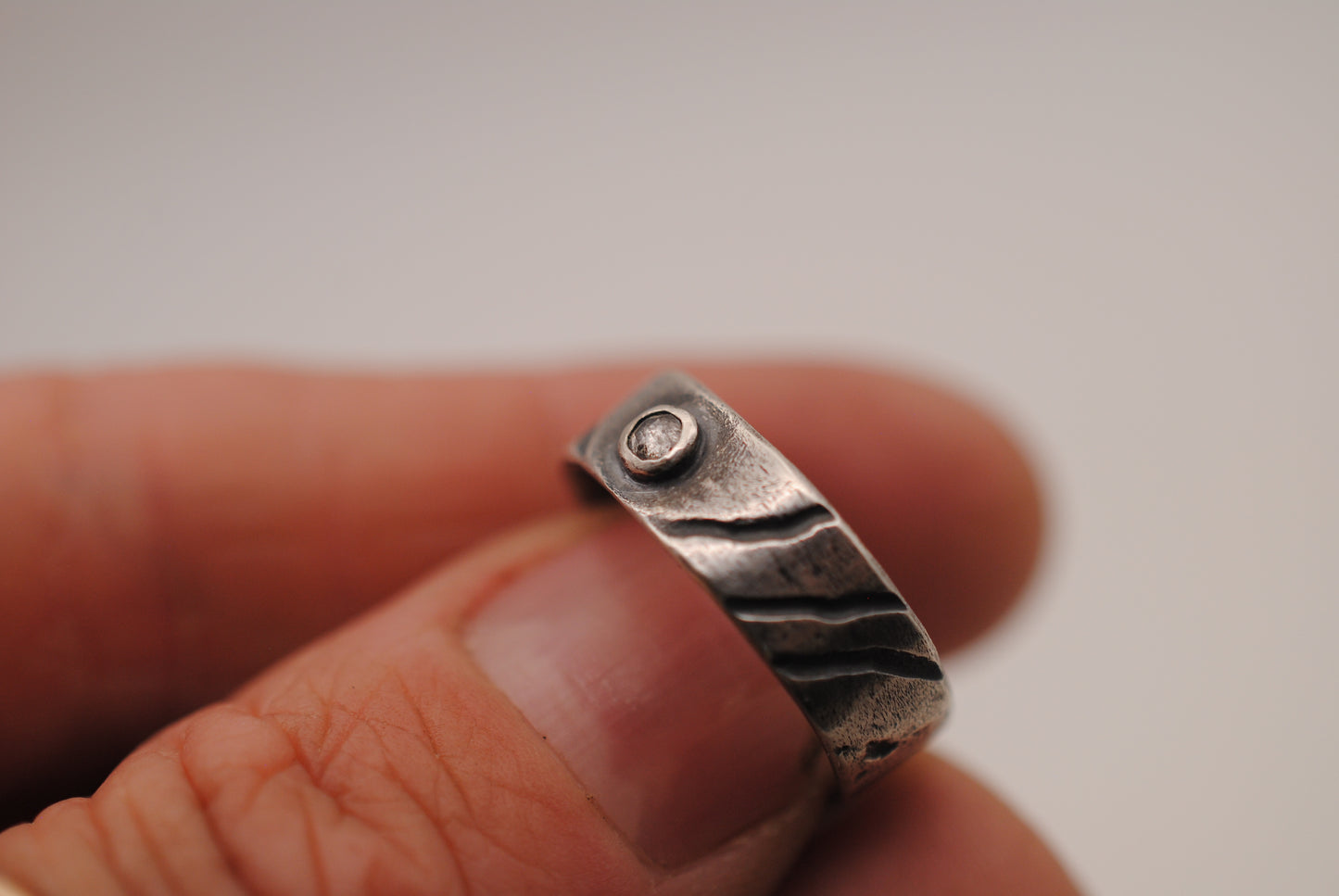 Topography & Diamond Ring Size 6