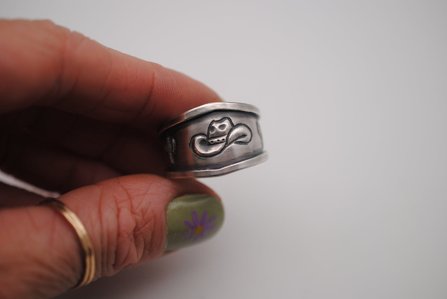 Cowboy Hat Ring Size 10.5