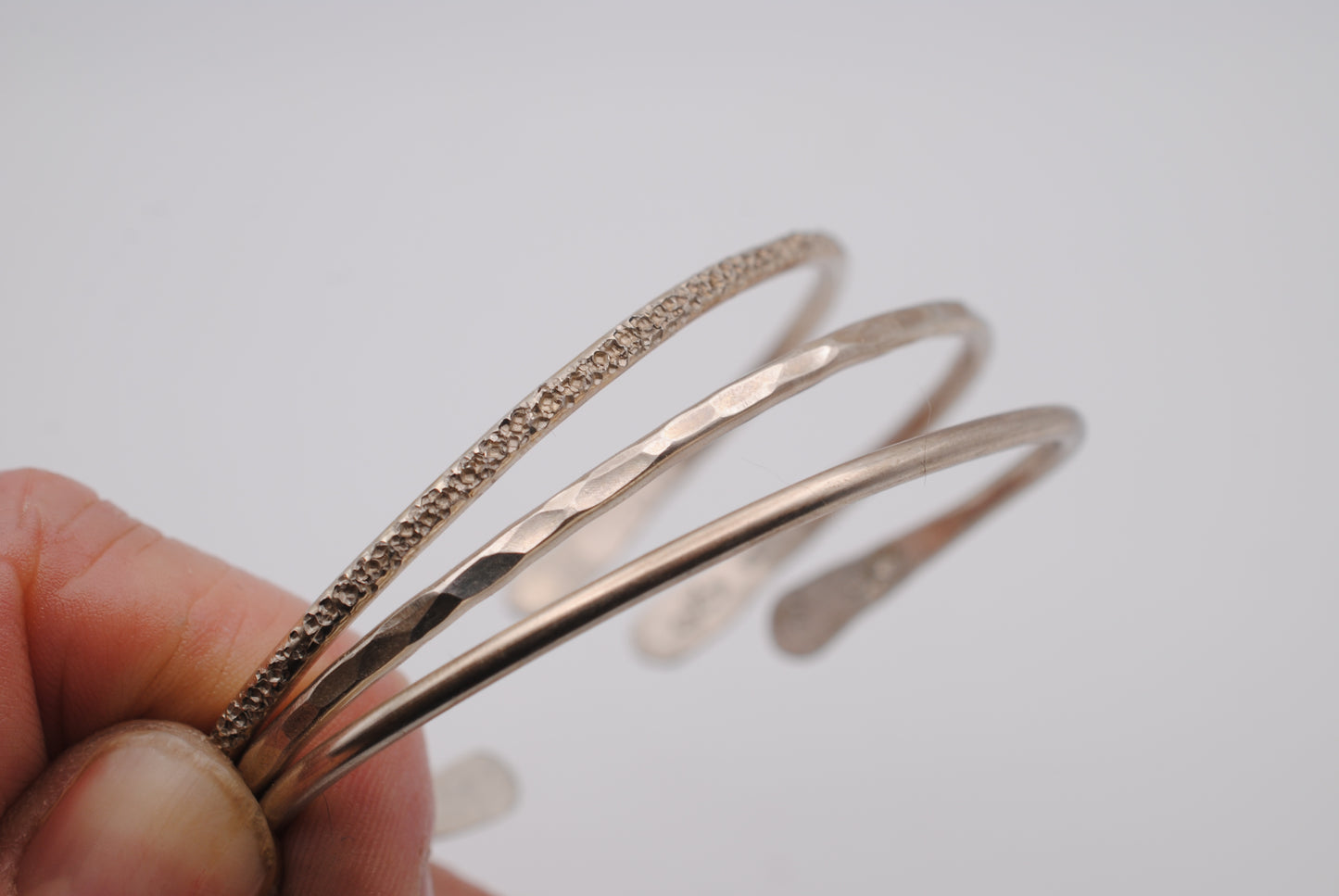 Silver Stacking Cuff