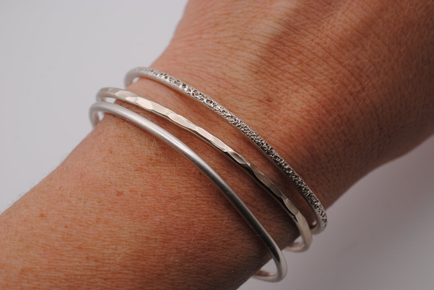 Silver Stacking Cuff