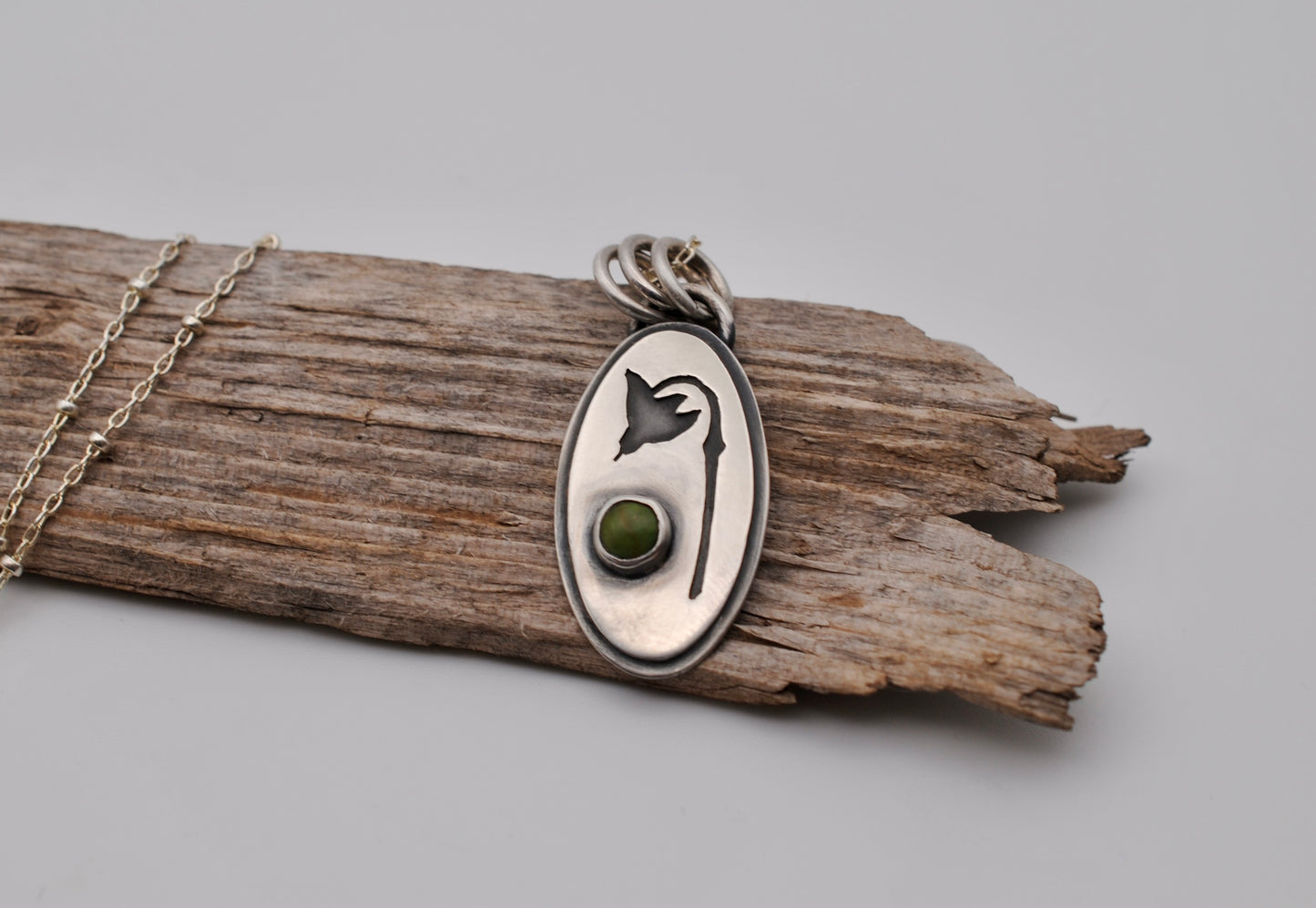 Shooting Star Wildflower Pendant