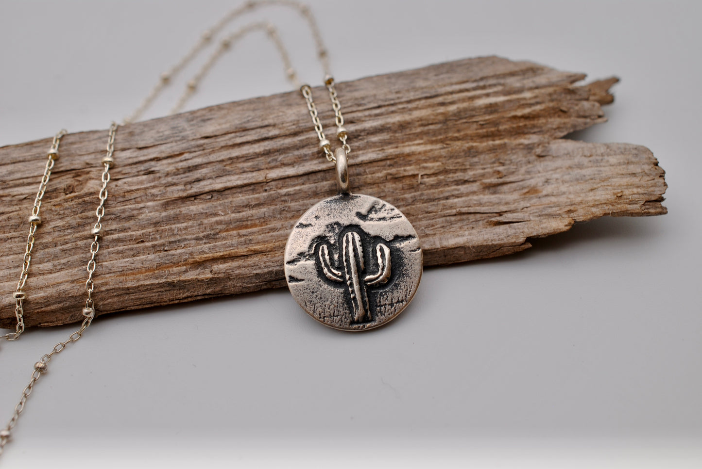 Saguaro Cactus Charm Pendant
