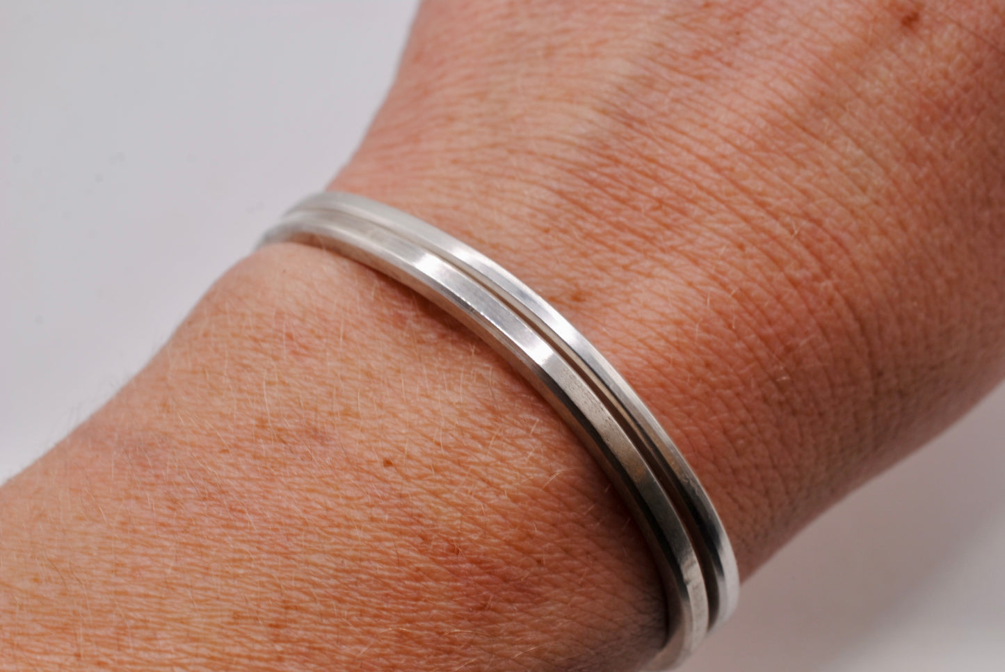 Recycled Silver Stacker Cuffs - Made to Order