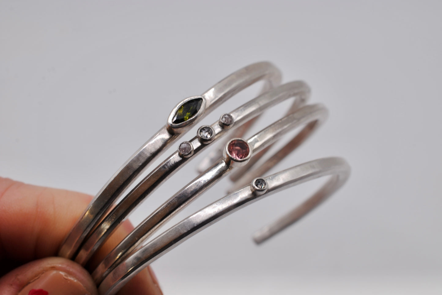 Triple Diamond Cuff