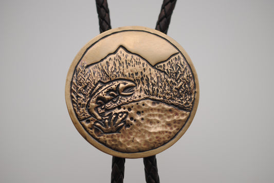 Trout Bolo Tie