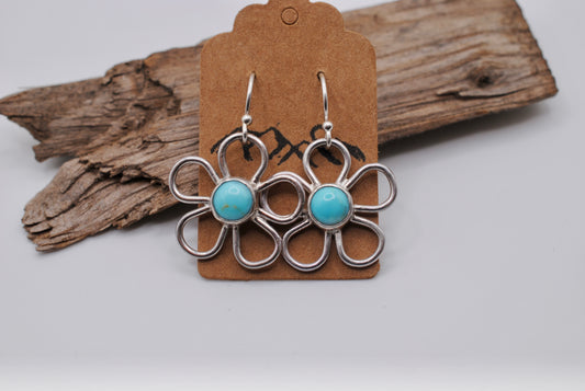 Groovy Flower Earrings - Large