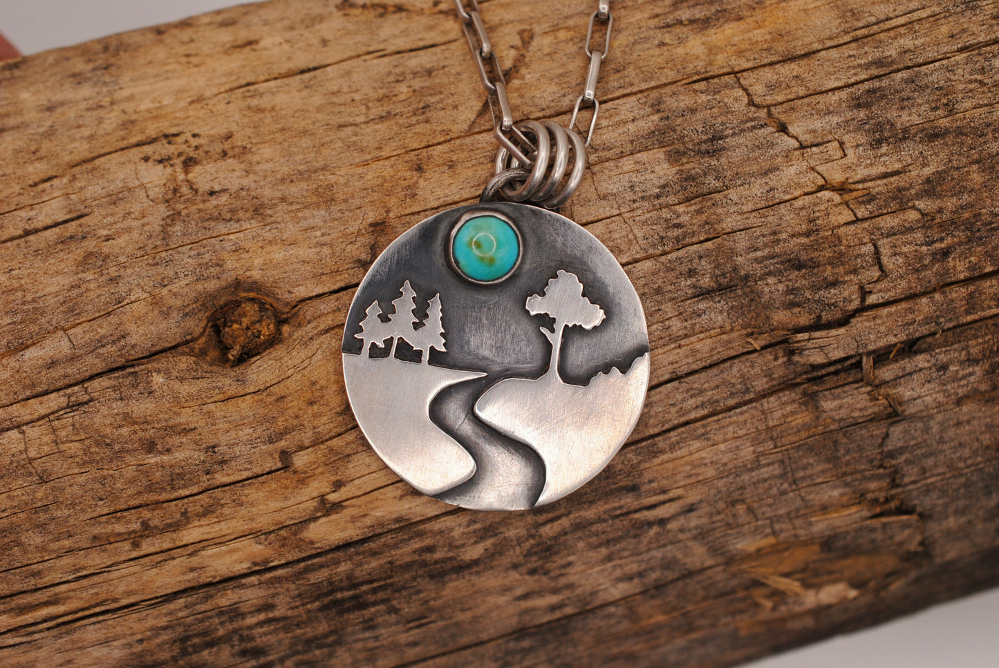 River & Trees Pendant