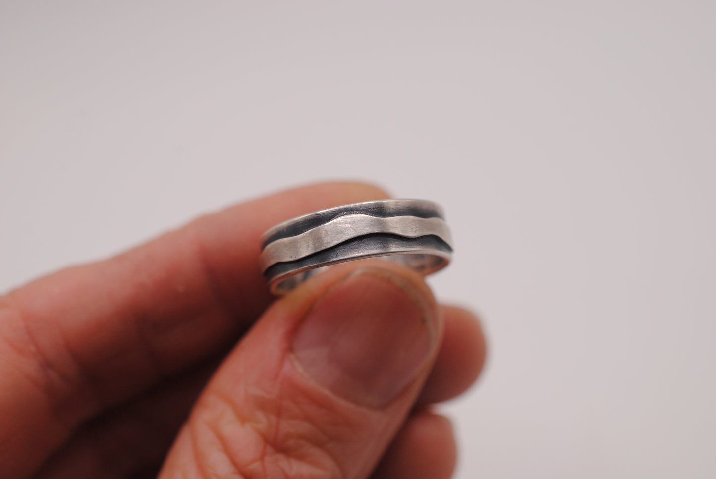 Organic Wave Ring - Size 7.75