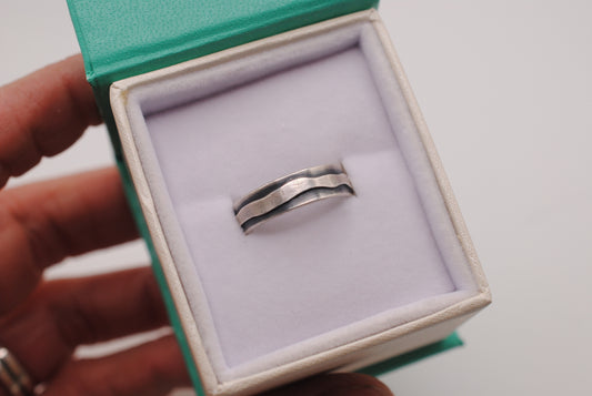 Organic Wave Ring - Size 7.75