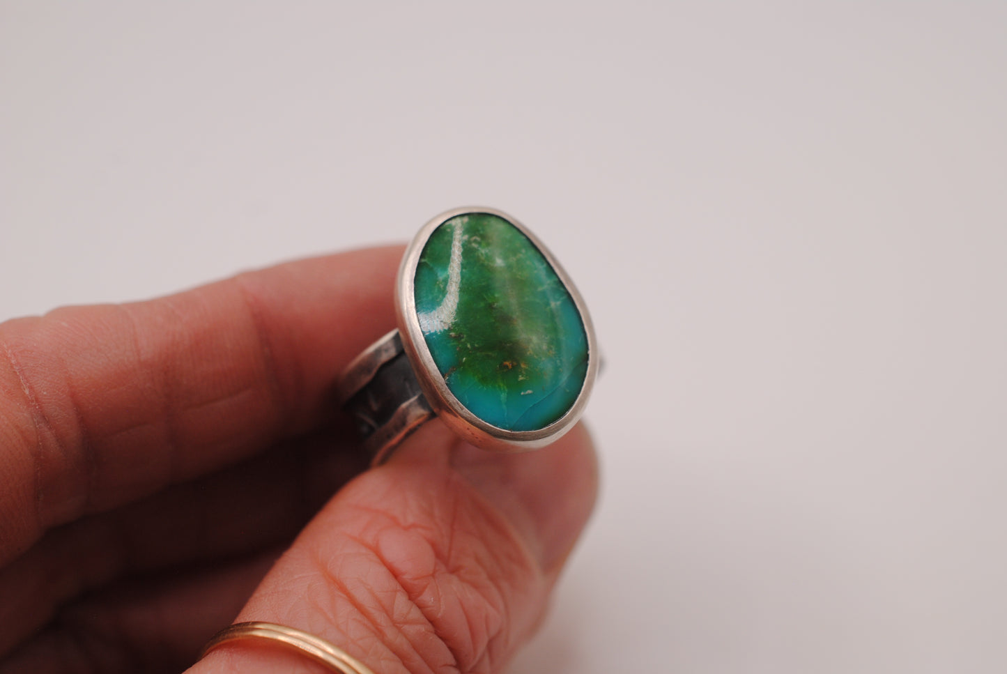 Aspen Ring with Turquoise - Size 10