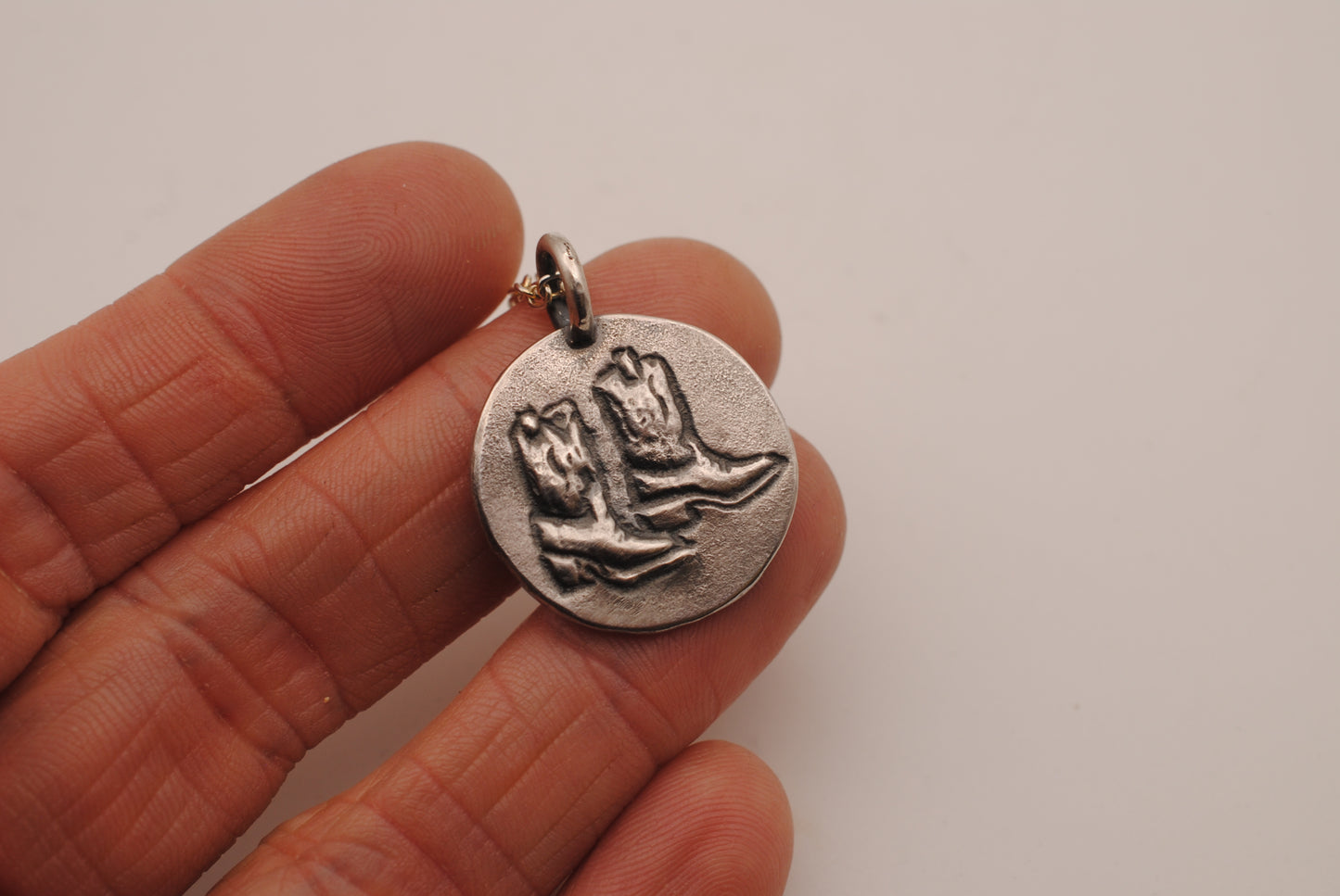 Cowboy Boot Pendant