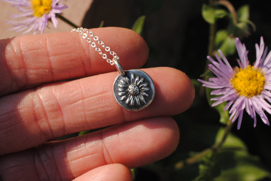 Aster Flower Pendant