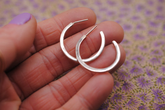 Square Hoop Earrings - S,M,L