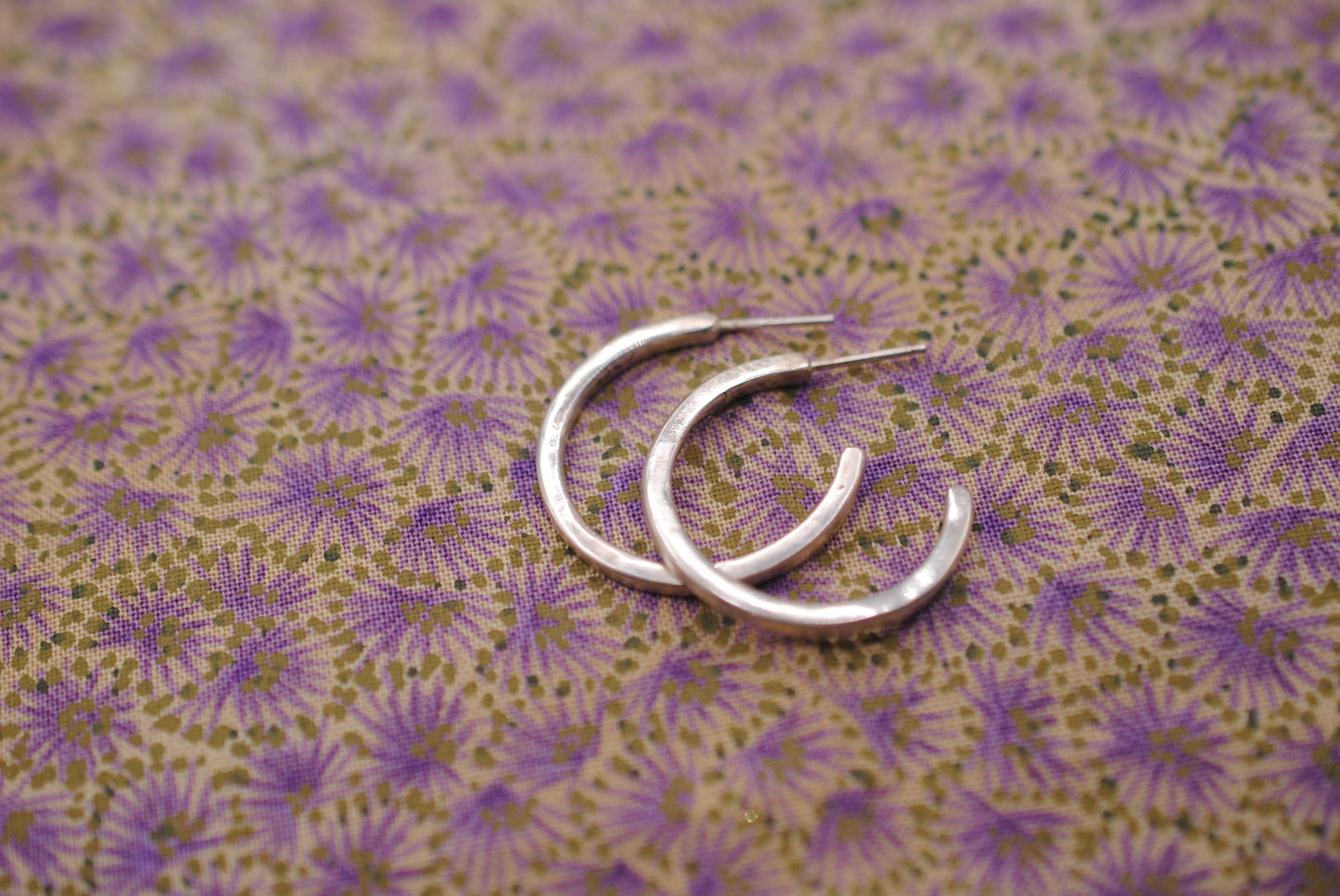 Square Hoop Earrings - Small, Med, Large