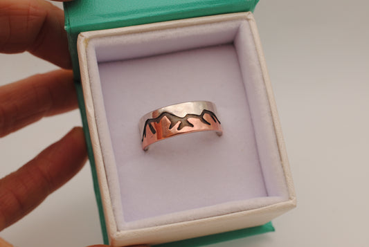 Alpineglow Ring Band - Made to Order