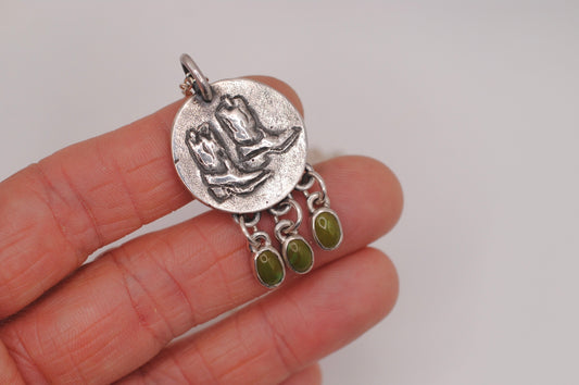 Cowboy Boots with Turquoise Fringe