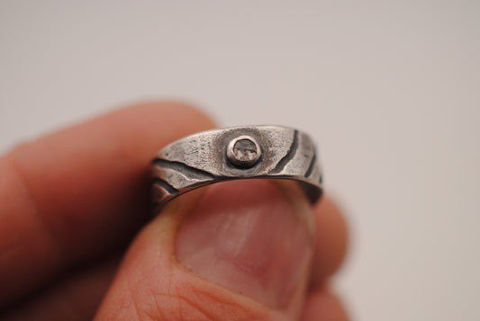 Topography & Diamond Ring Size 6