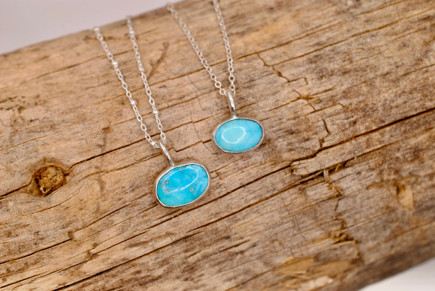 Tiny Turquoise Pendant 2