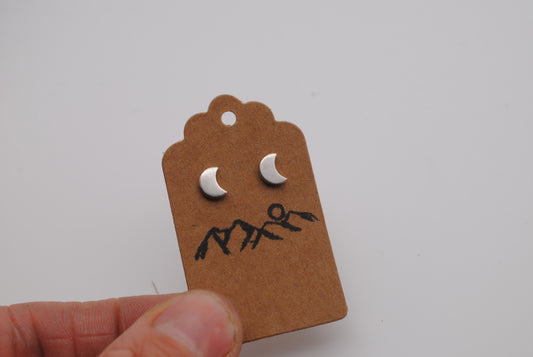 Half Moon Studs