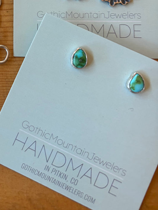 Turquoise studs