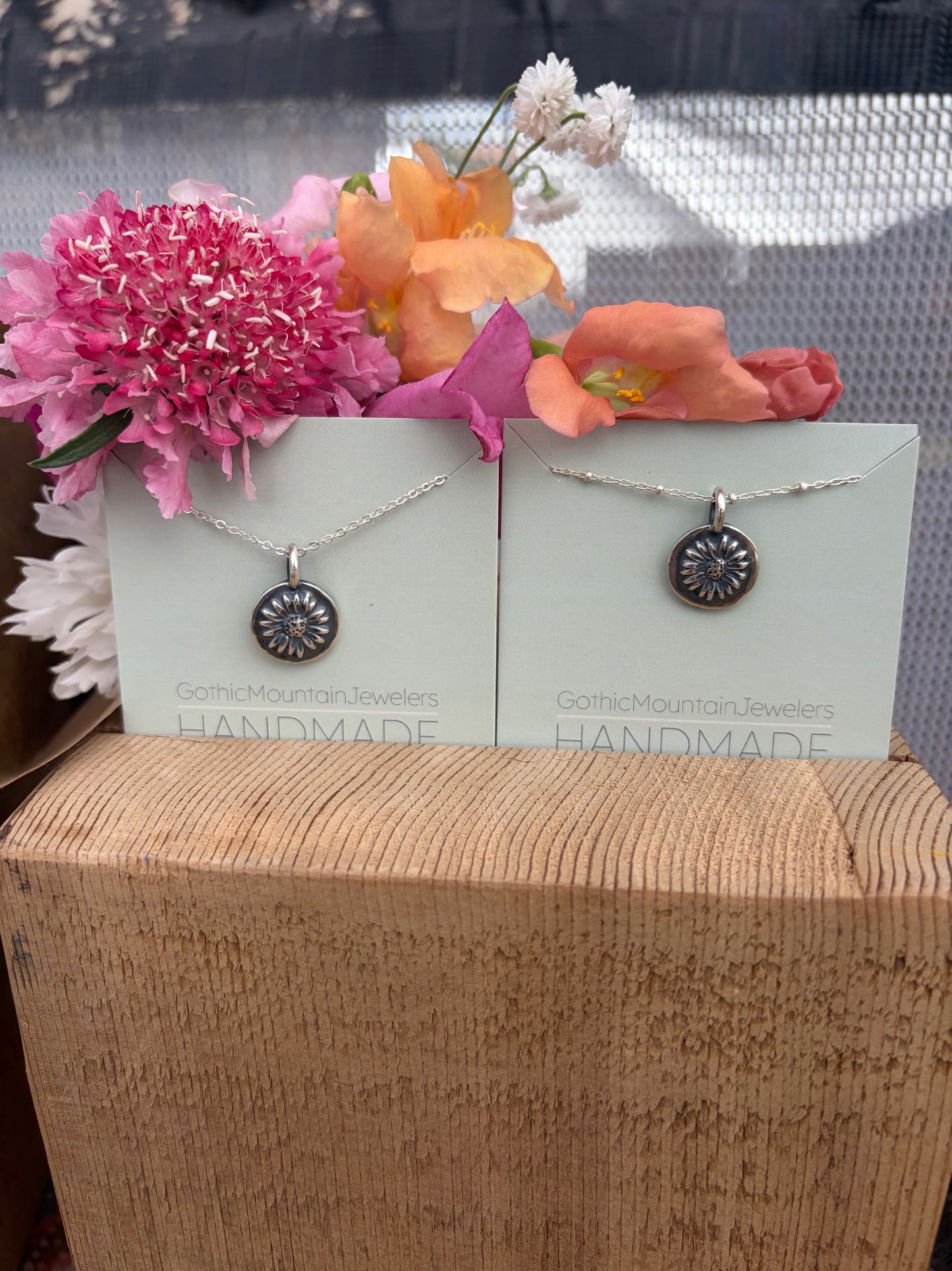 Aster Flower Pendant